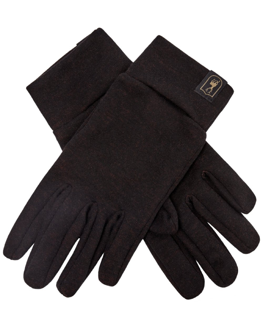 Deerhunter Quinn Merino Gloves in Black Oak