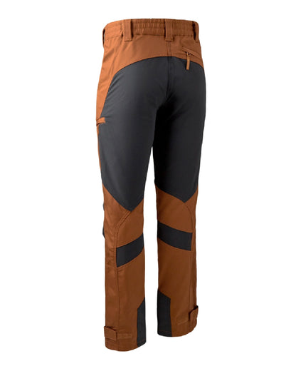 Deerhunter Rogaland Contrast Stretch Trousers in Burnt Orange 