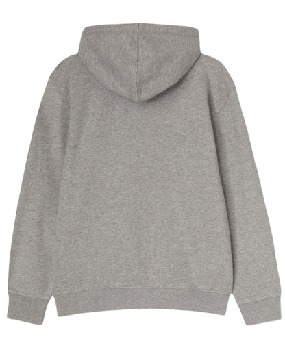 Grey Melange coloured Dickies Rockfield Hoodie on white background 