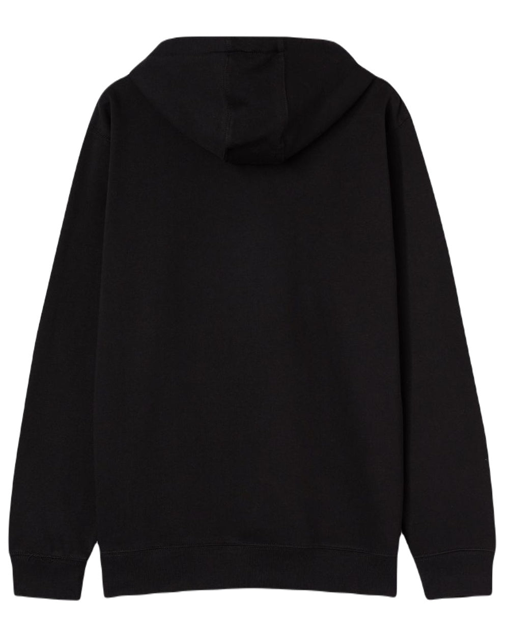 Black coloured Dickies Stowe Graphic Hoodie on white background 