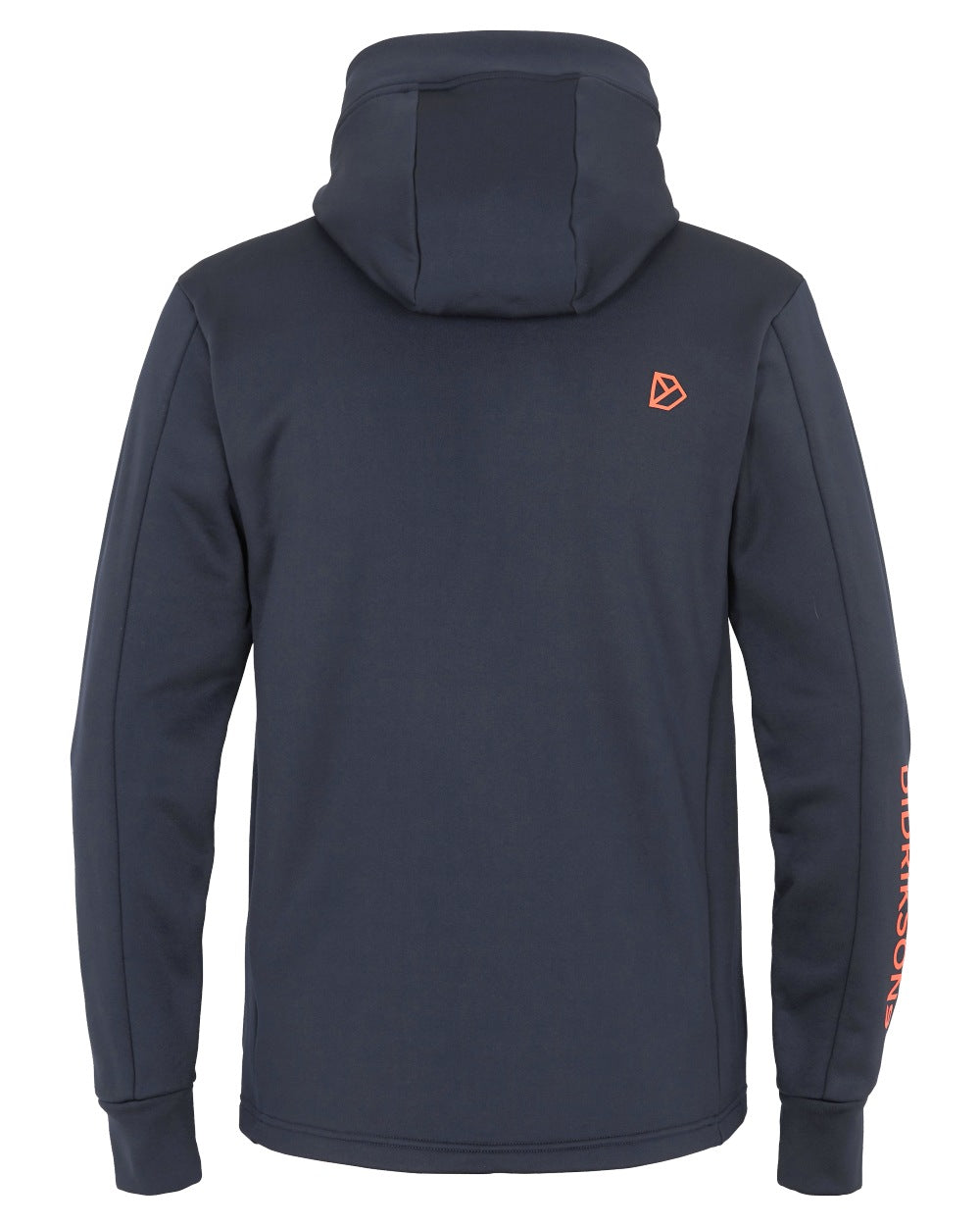 Dark Night Blue coloured Didriksons Acke Full Zip Jacket on white background 