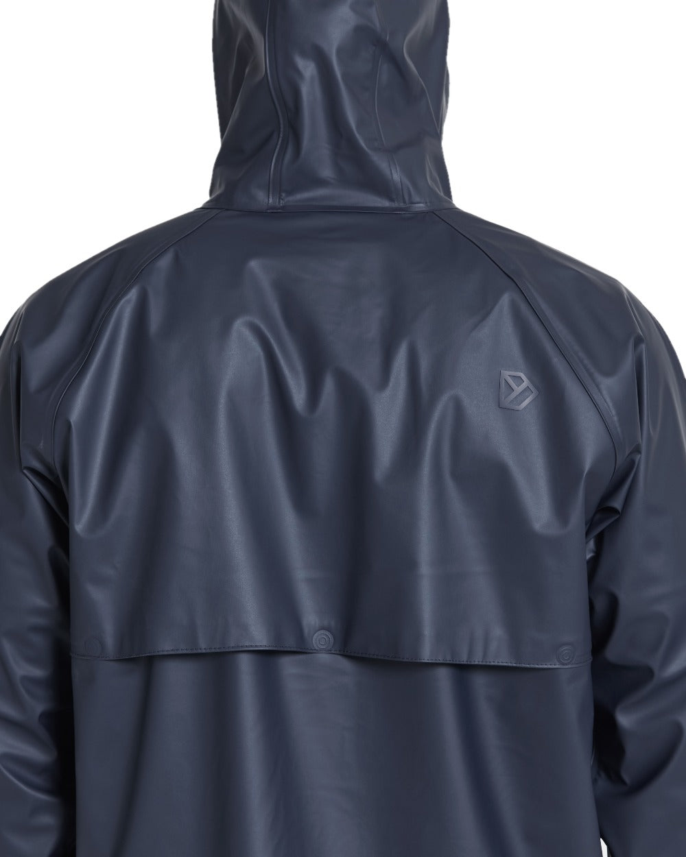 Dark Night Blue coloured Didriksons Avon Galon Jacket 2 on white background 