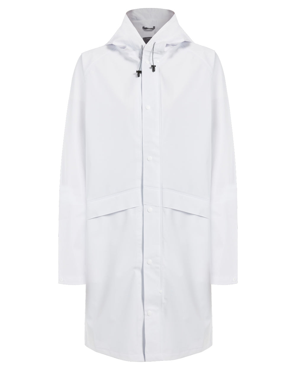 Snow White coloured Didriksons Avon Parka on white background 