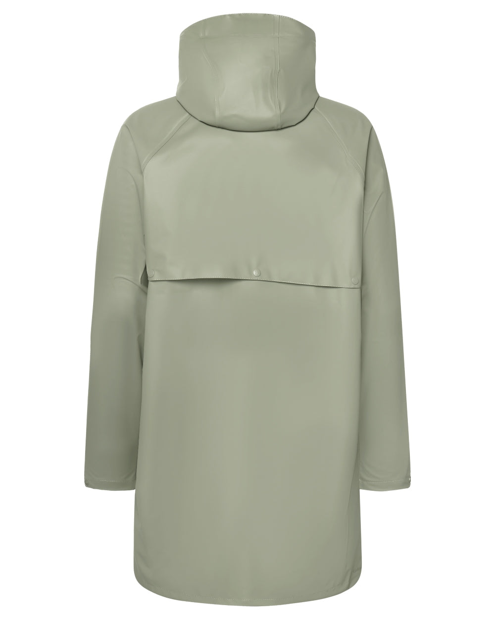 Wilted Leaf coloured Didriksons Avon Parka on white background 