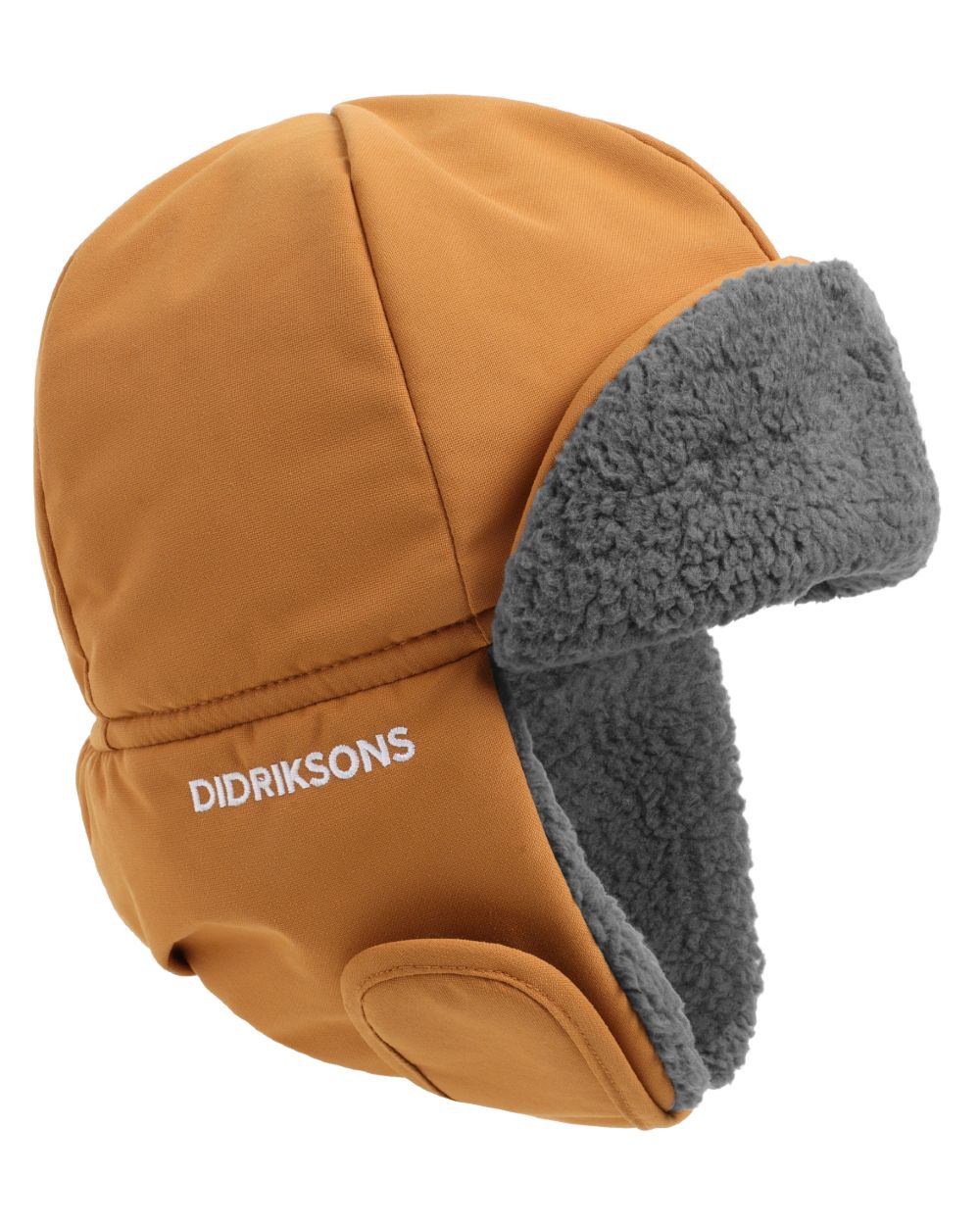 Almond Tree coloured Didriksons Biggles Cap 7 on white background 