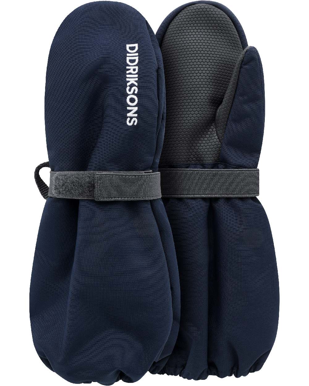 Navy Coloured Didriksons Biggies Mitten 8 on White Background 