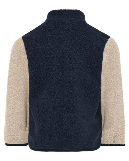 Ocean Mint coloured Didriksons Childrens Anten Full Zip Jacket on white background 