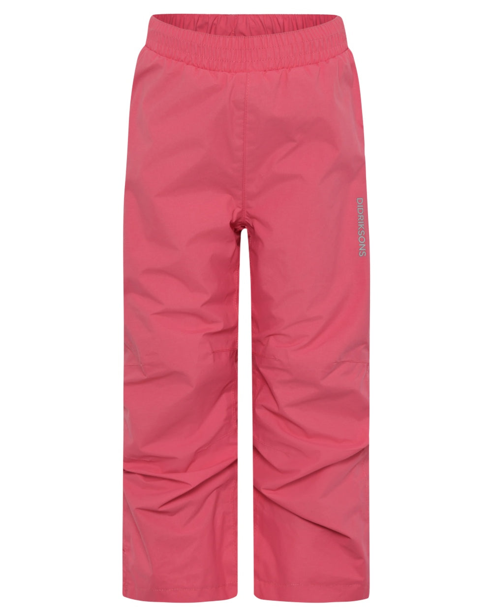 Dusty Azalea coloured Didriksons Childrens Avan Pants 2 on white background 