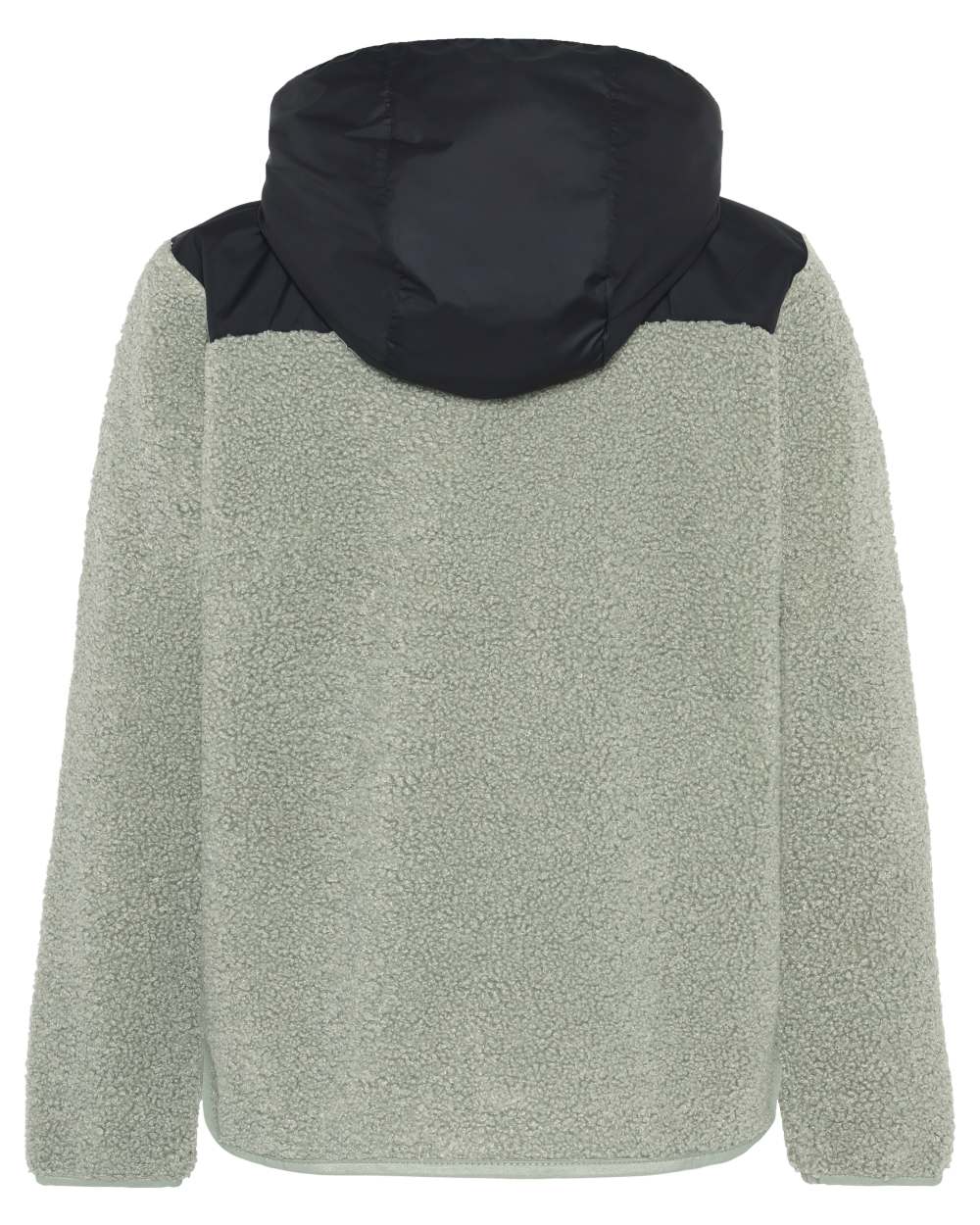 Wilted Leaf coloured Didriksons Childrens Exa Full-Zip Fleece 3 on white background 