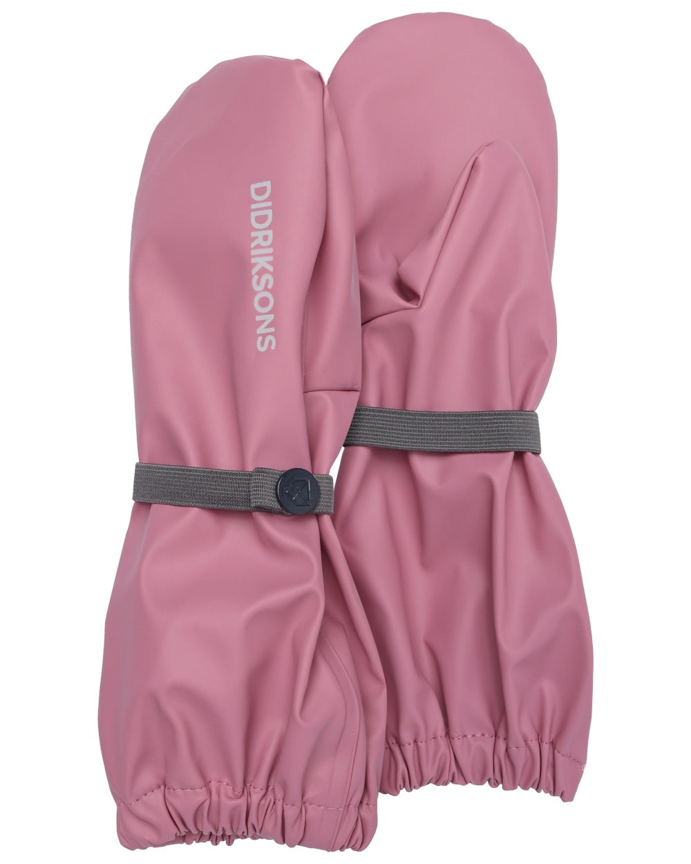 Heather Pink coloured Didriksons Childrens Galon Gloves on white background 