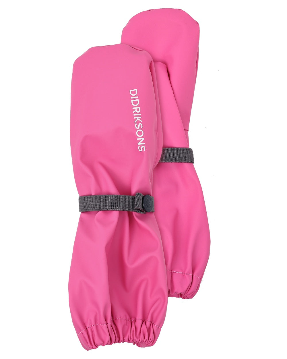 Sweet Pink coloured Didriksons Childrens Gloves on white background 
