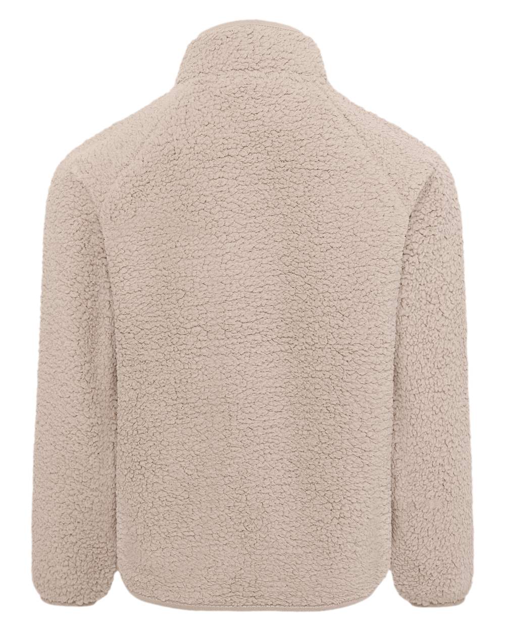 Beach Beige coloured Didriksons Childrens Gibbs Full Zip Jacket 2 on white background 