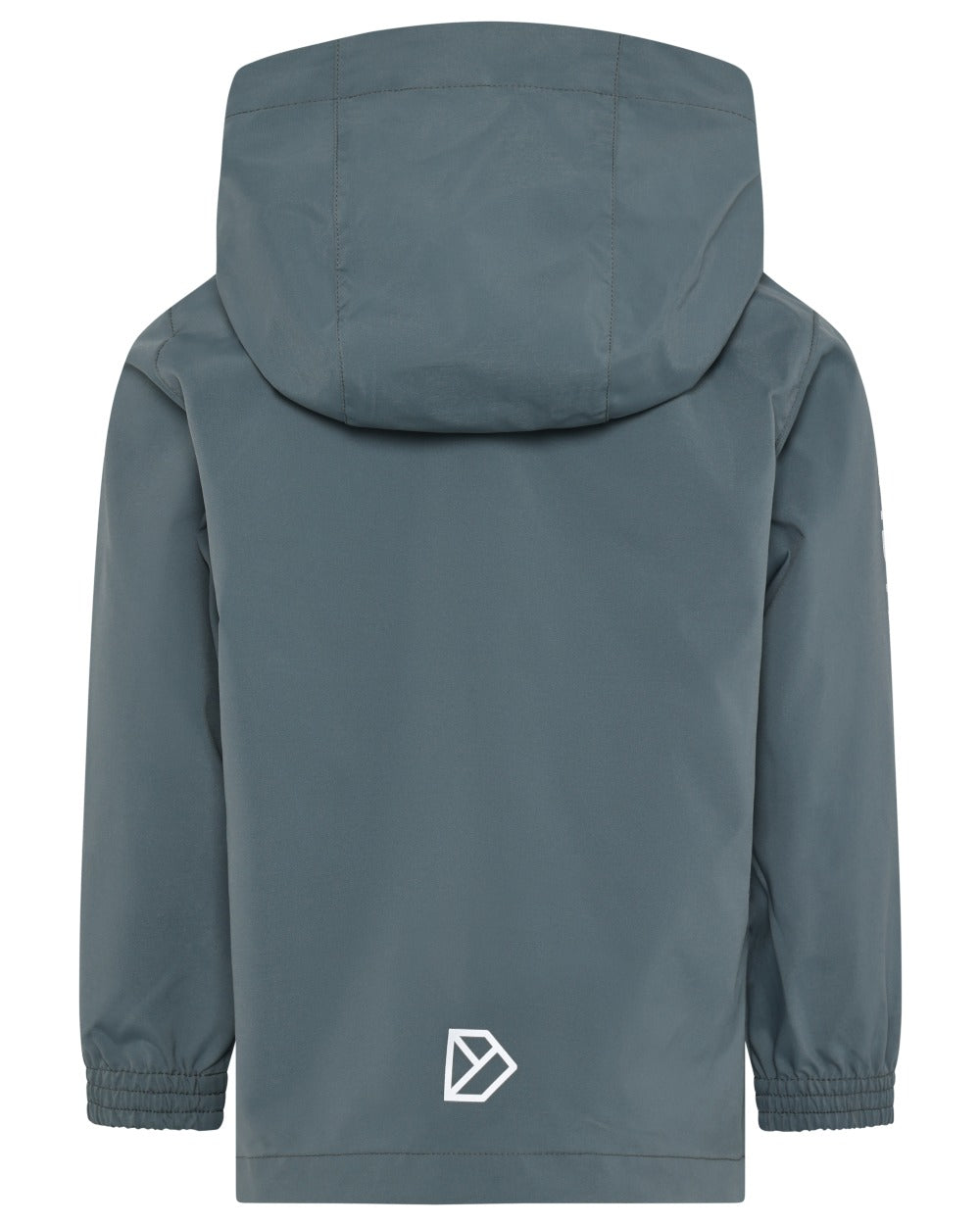 Factory Blue coloured Didriksons Childrens Hallon Jacket on white background 