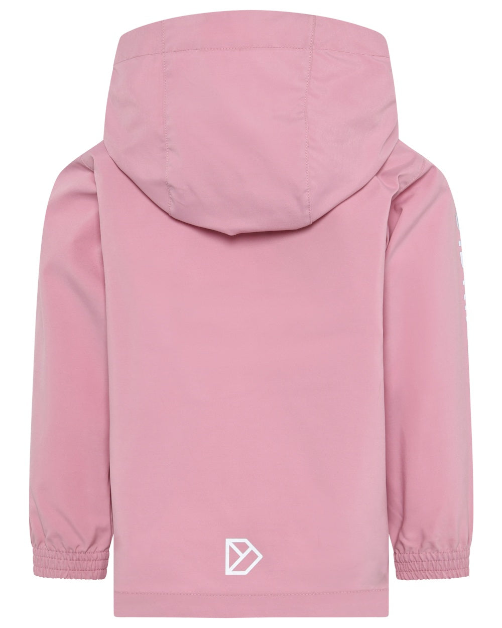 Light Heather Pink coloured Didriksons Childrens Hallon Jacket on white background 