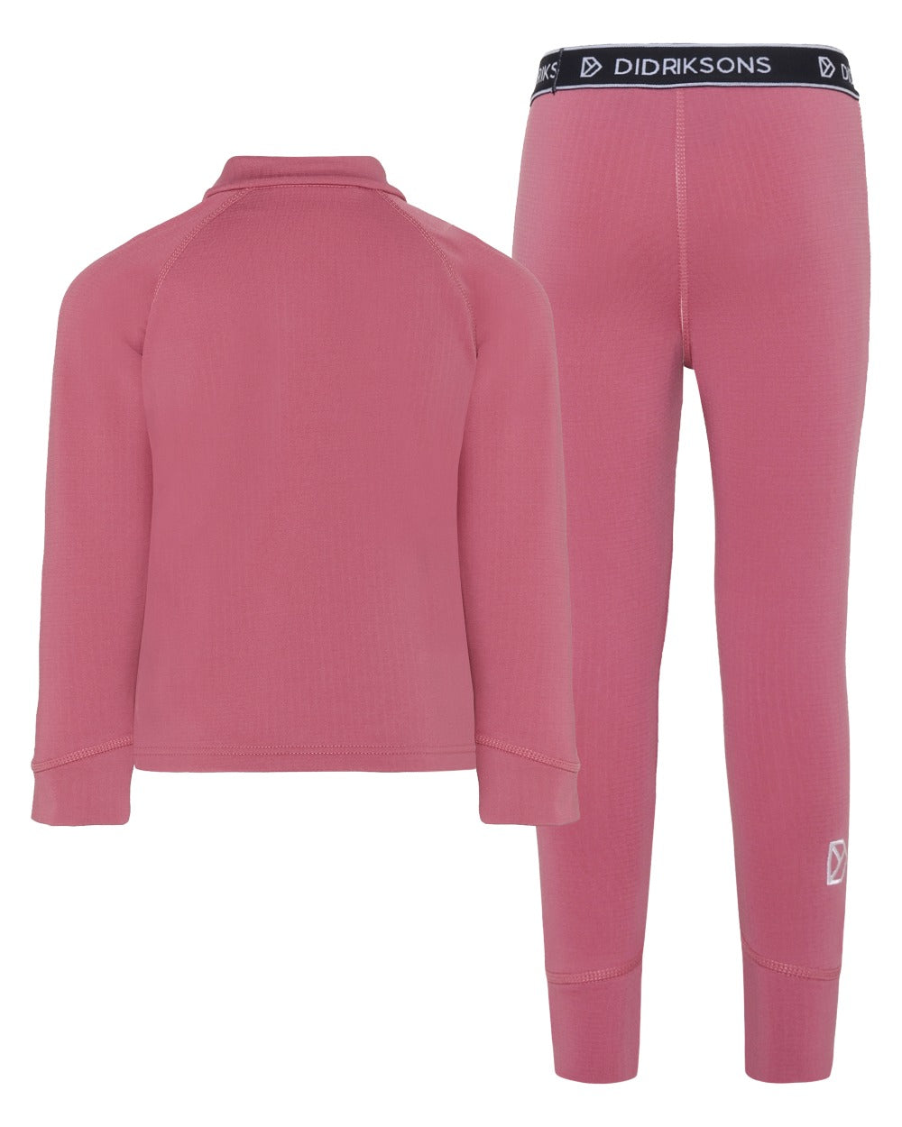 Heather Pink coloured Didriksons Childrens Jadis Set on white background 