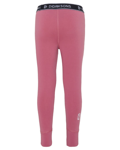 Heather Pink coloured Didriksons Childrens Jadis Set on white background 