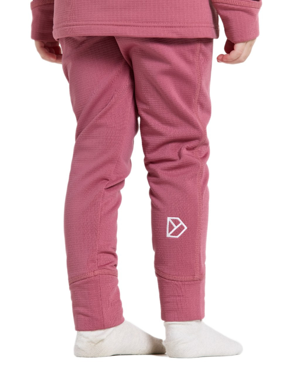 Heather Pink coloured Didriksons Childrens Jadis Set on white background 