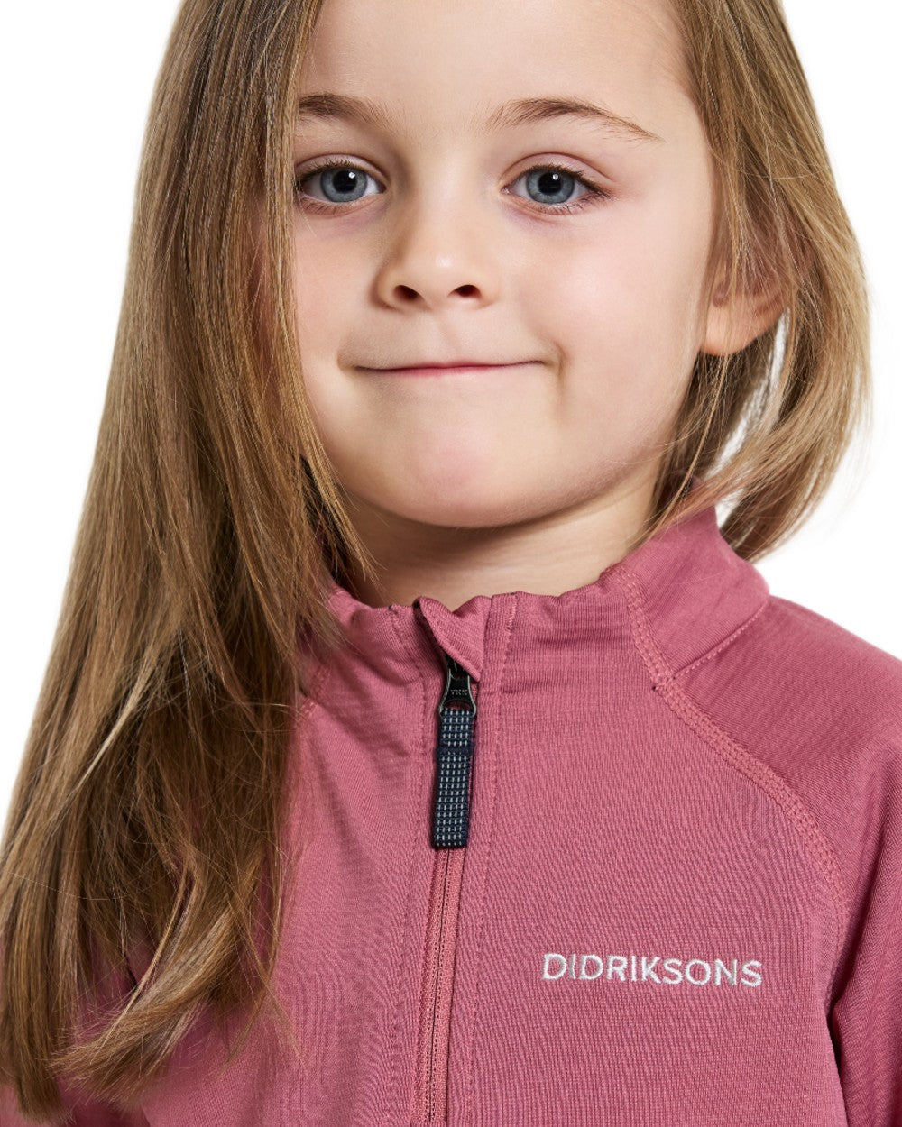 Heather Pink coloured Didriksons Childrens Jadis Set on white background 