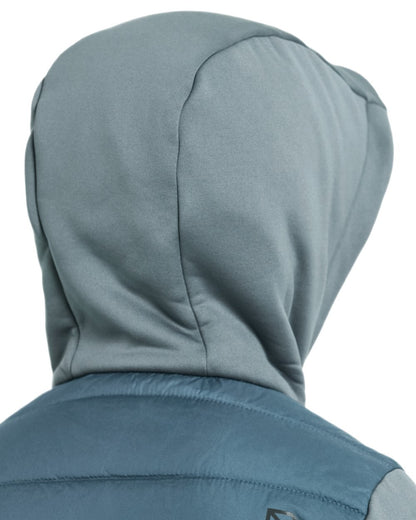 Star Blue coloured Didriksons Childrens Kapris Full Zip Jacket 3 on white background 