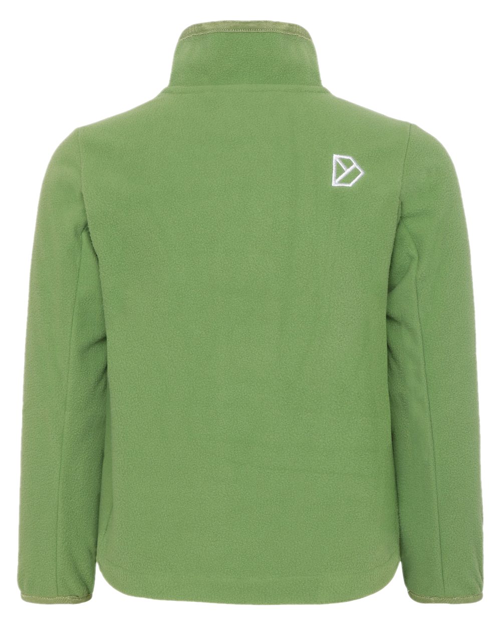 Algae Green coloured Didriksons Childrens Muskot Jacket on white background 