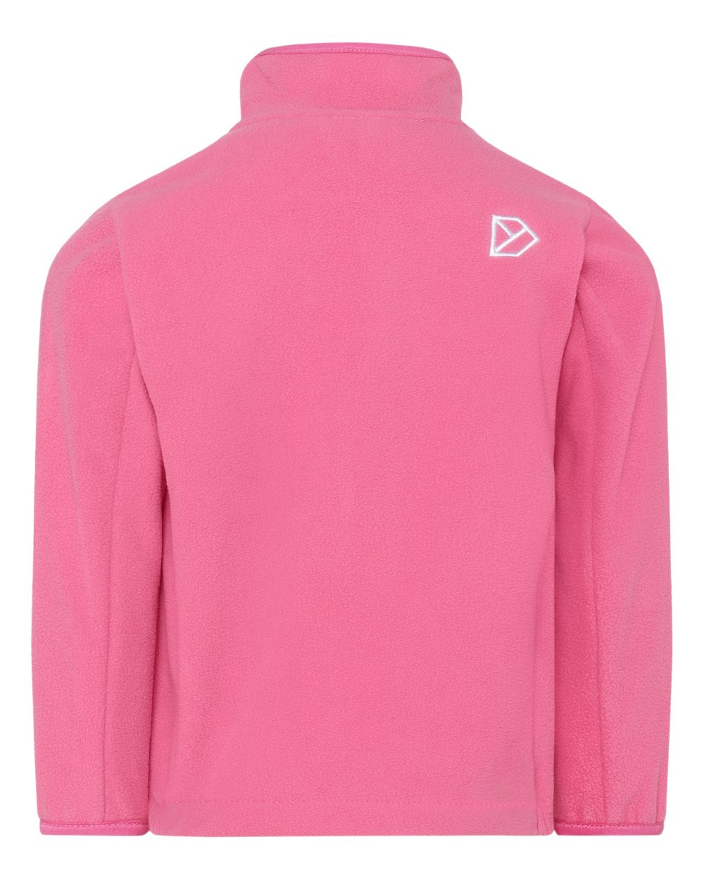 Sweet Pink coloured Didriksons Childrens Muskot Jacket on white background 