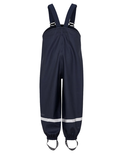 Flag Red coloured Didriksons Childrens Slaskeman Rain Set on white background 