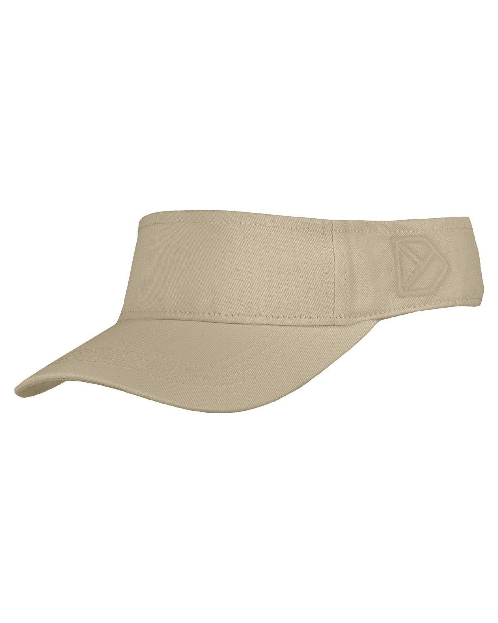 Clay Beige coloured Didriksons Dara Sun Viisor on white background 