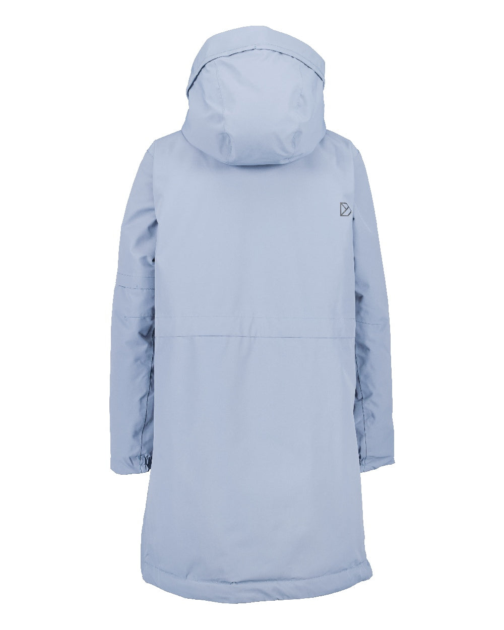 Glacial Blue Coloured Didriksons Ella Womens Parka 2 On A White Background 