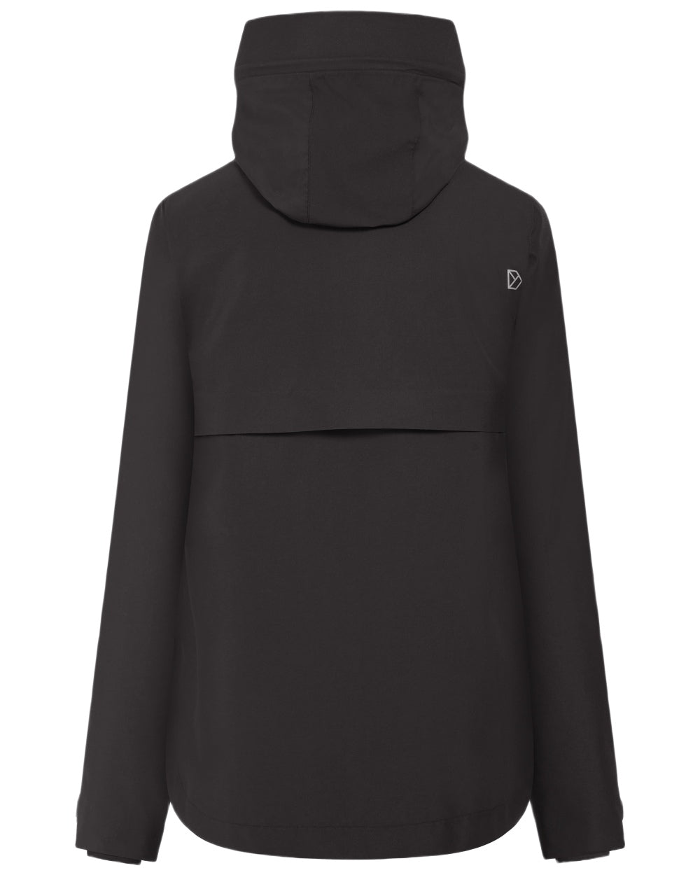 Black Coloured Didriksons Jennie Womens Jacket on white background  