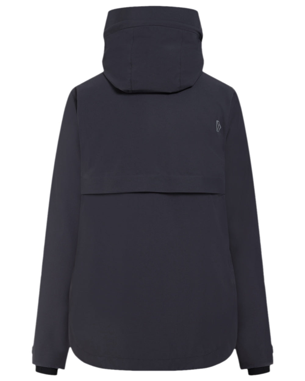 Dark Night Blue Coloured Didriksons Jennie Womens Jacket on white background  