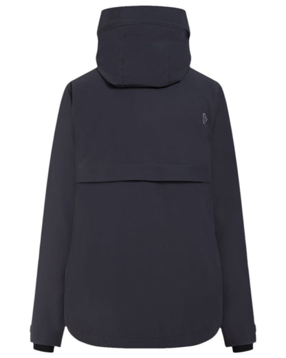 Dark Night Blue Coloured Didriksons Jennie Womens Jacket on white background  