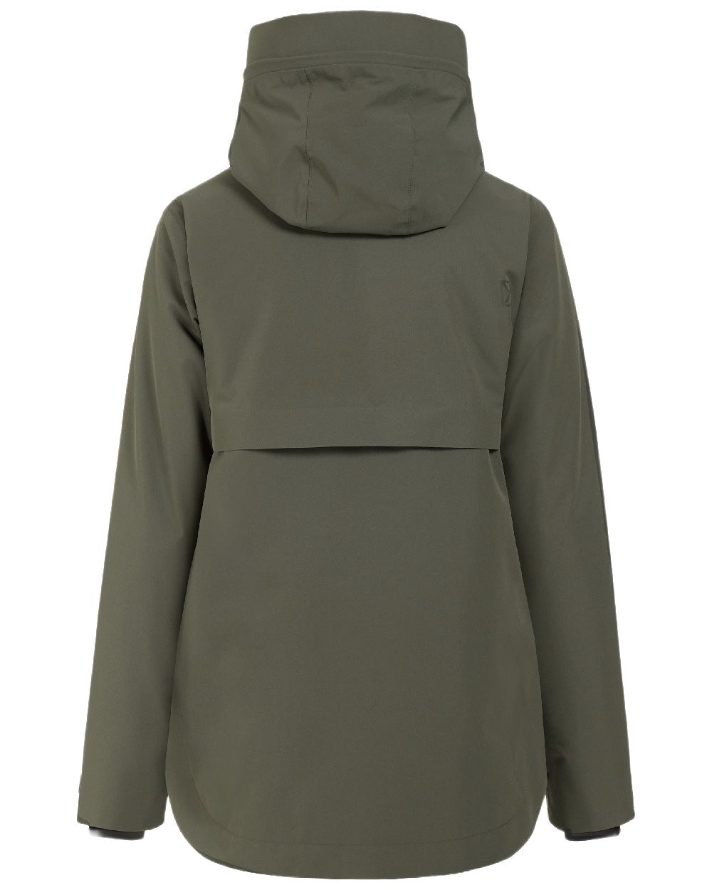 Deep Green Coloured Didriksons Jennie Womens Jacket on white background  