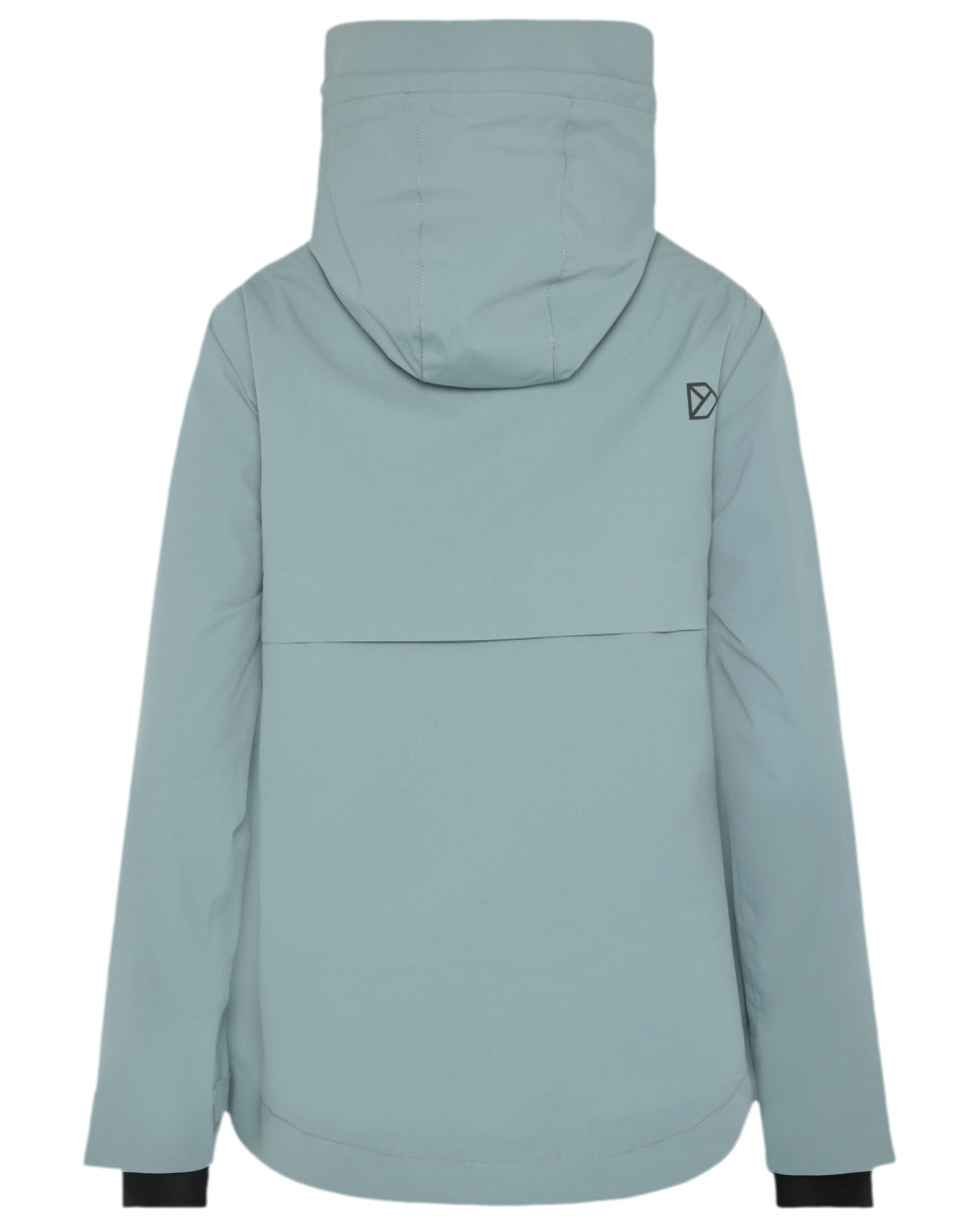 Factory Blue Coloured Didriksons Jennie Womens Jacket on white background  