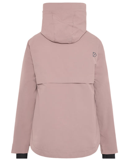 Faded Wine Coloured Didriksons Jennie Womens Jacket on white background  