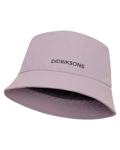 Dusty Lilac coloured Didriksons Childrens Giga Hat on white background 