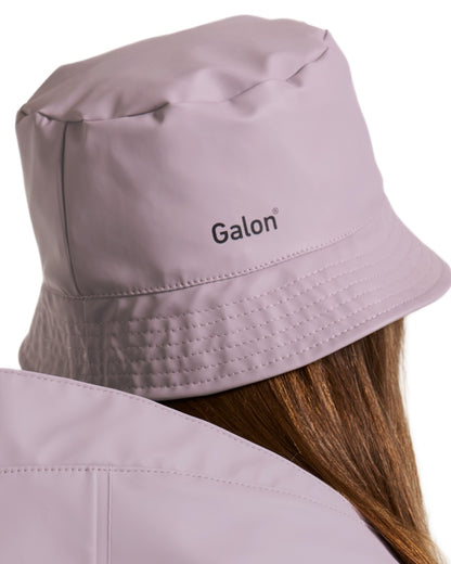 Dusty Lilac coloured Didriksons Childrens Giga Hat on white background 