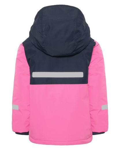 Sweet Pink Coloured Didriksons Kids Skare Set on white background 