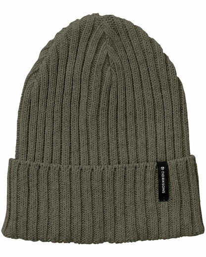 Deep-Green coloured Didriksons Laken Beanie 3 on white background 