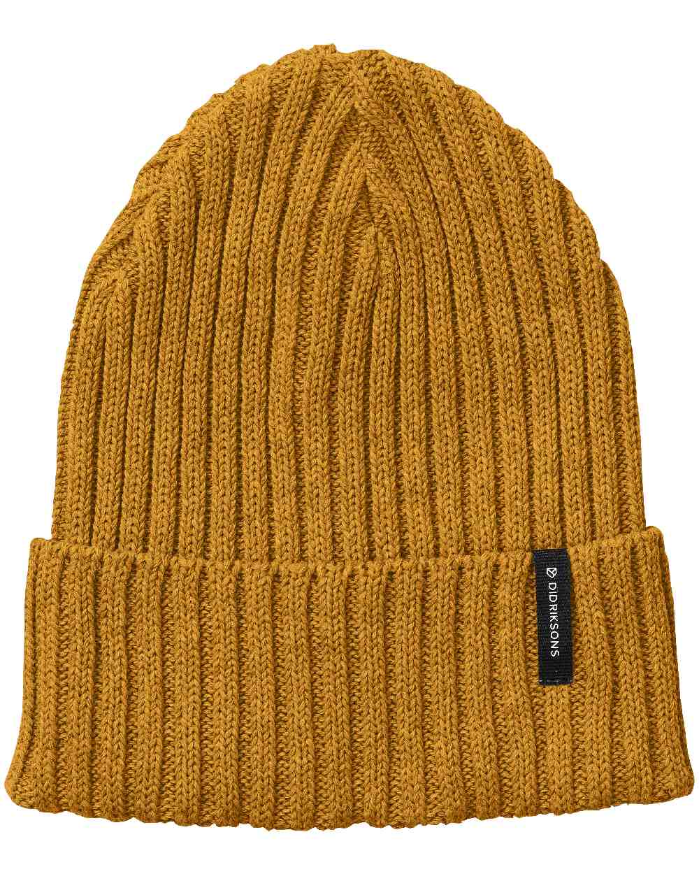 Spice Brown coloured Didriksons Laken Beanie 3 on white background 