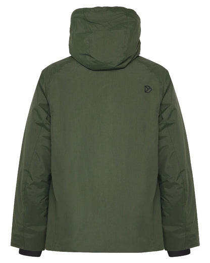 Deep Green coloured Didriksons Marvin Mens Jacket on white background 