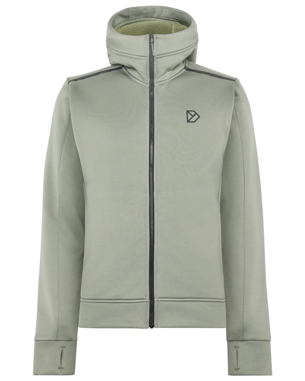 Wilted Leaf coloured Didriksons Mens Acke Full Zip Jacket on white background 