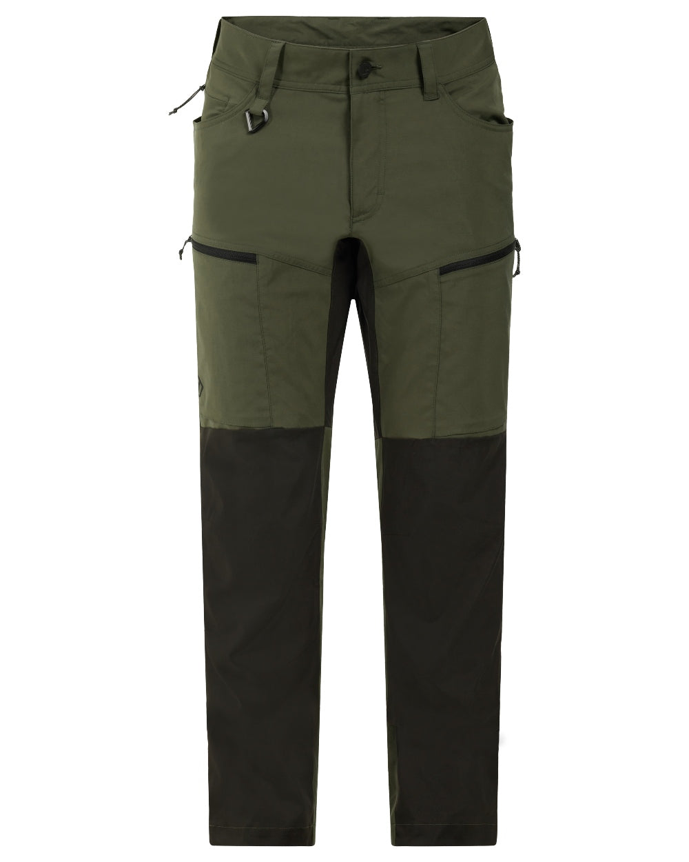 Deep Green coloured Didriksons Mens Ara Pants on white background 