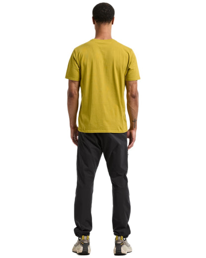 Black coloured Didriksons Mens Asher Pants on white background 