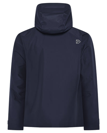 Dark Night Blue coloured Didriksons Mens Biak Jacket on white background 