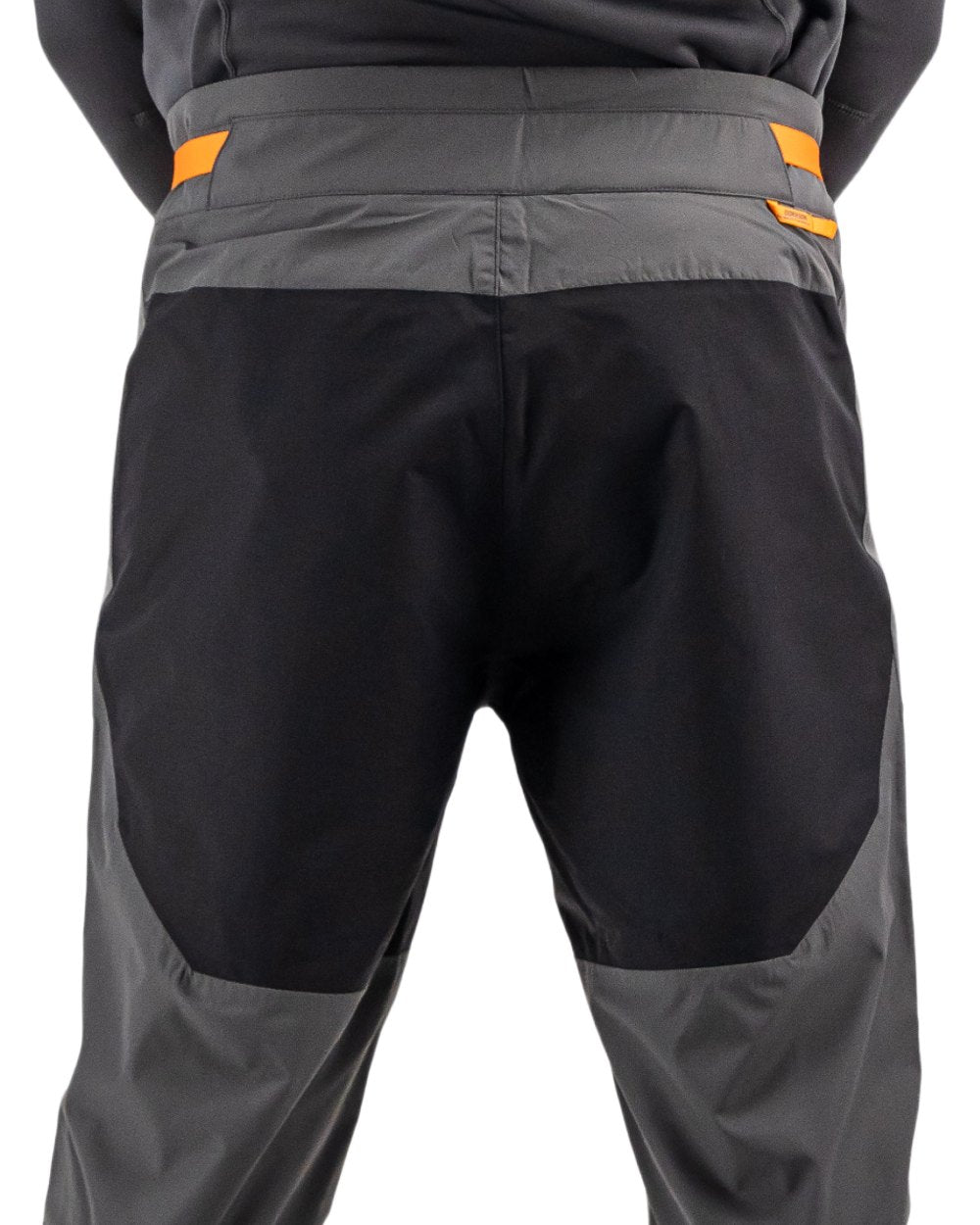 Coal Black coloured Didriksons Mens Calvus USX Pants 2 on white background 
