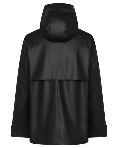 Black coloured Didriksons Mens Darwin Jacket on white background 