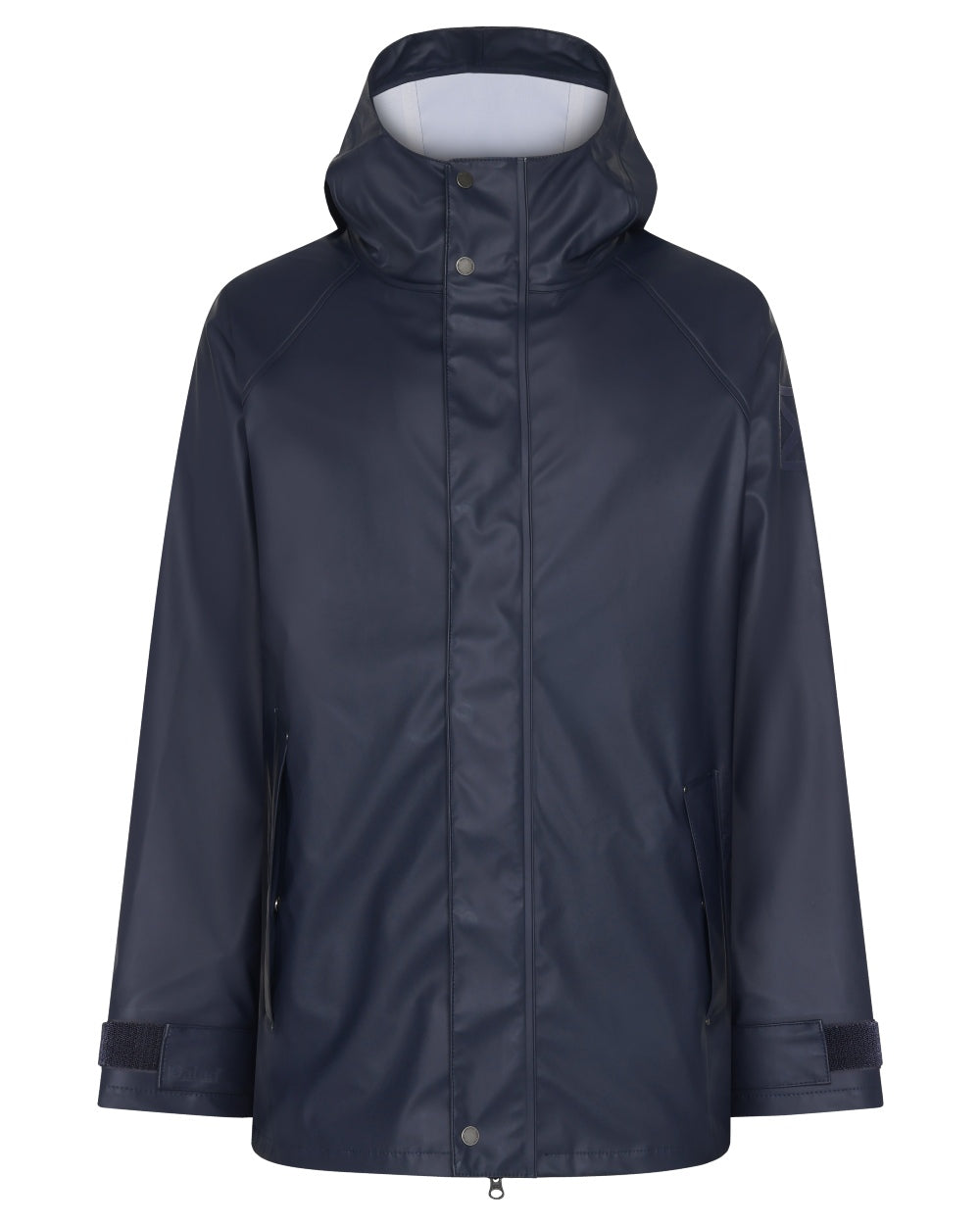 Dark Night Blue coloured Didriksons Mens Darwin Jacket on white background 
