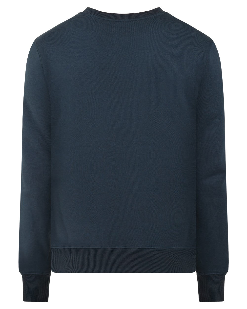 Navy coloured Didriksons Mens Fyn Sweater on white background 