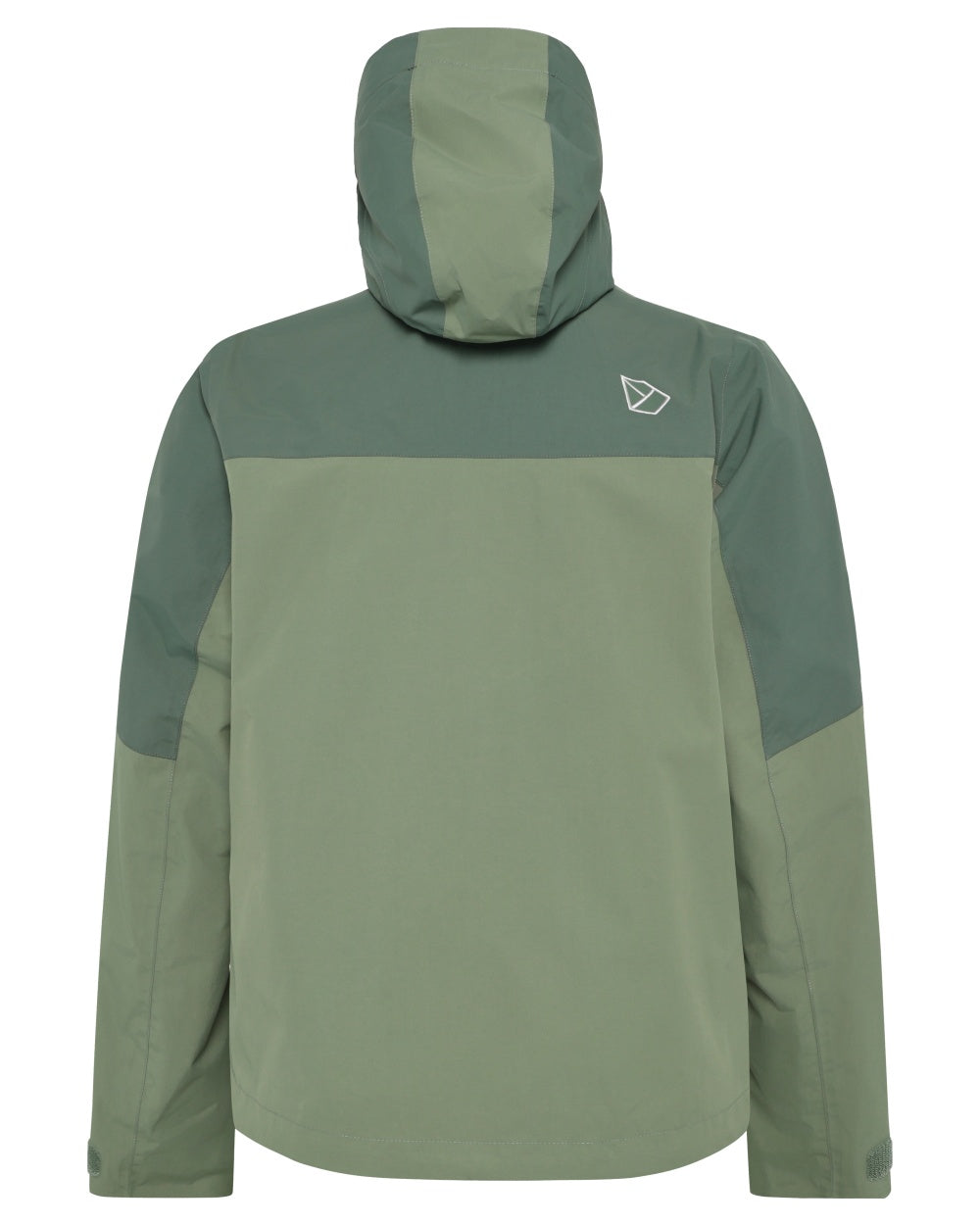 Light Moss coloured Didriksons Mens Grit Jacket 4 on white background 