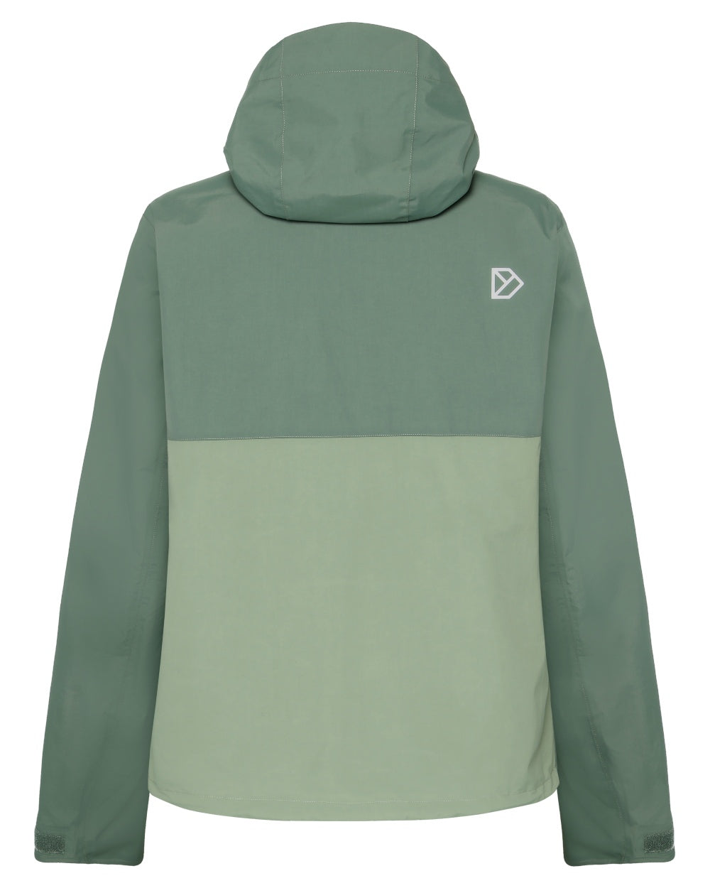 Dark Moss coloured Didriksons Mens Grit Jacket on white background 